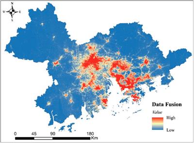 Using Tencent User Location Data to Modify Night-Time Light Data for Delineating Urban Agglomeration Boundaries